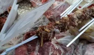 کشف ۳۵۰ کیلوگرم گوشت غیر مجاز از رستورانی در کرمانشاه