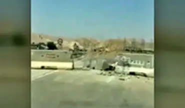 فیلمی که پدر داغ‌دیده از جاده شیراز-خرامه منتشر کرد