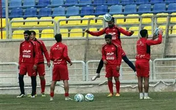 گزارش تمرین پرسپولیس/رضائیان تمرین نکرد 