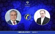 تماس تلفنی مهم عراقچی با وزیر خارجه پاکستان