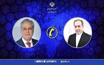 تماس تلفنی مهم عراقچی با وزیر خارجه پاکستان