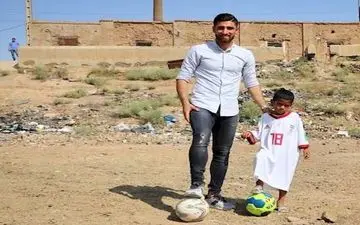  علیرضا جهانبخش روز گذشته به دیدار متین رفت!