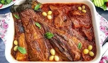 طرز تهیه  خوراک غوره بادمجان | یک شام خوشمزه و ساده!