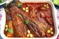 طرز تهیه  خوراک غوره بادمجان | یک شام خوشمزه و ساده!