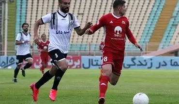 مدافع نفت مسجدسلیمان دیدار با پرسپولیس را از دست داد