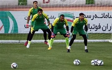 گلرشماره یک تیم ملی و ملاقات با رقبای قدیمی