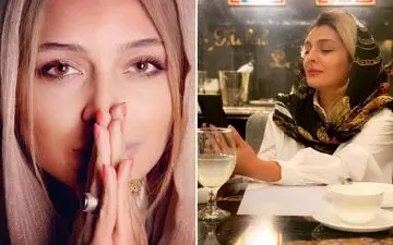 عاشقانه متفاوت ساره بیات و همسرش! + عکس 