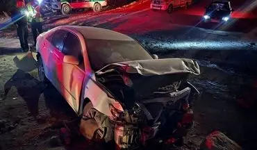 پنج مصدوم در حادثه تصادف پژو ۴۰۵ و پارس در اصفهان