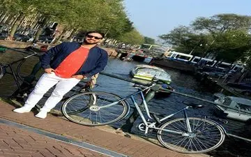 خوشگذرانی خواننده مشهوردر آمستردام/عکس