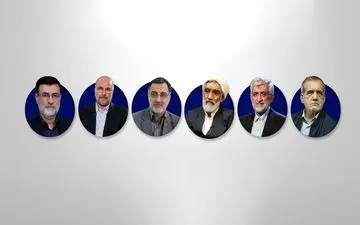 اقامه نماز جماعت نامزدان ریاست جمهوری پیش از شروع مناظره دوم + ویدئو