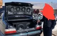 توقیف دو دستگاه خودرو  به علت آلودگی صوتی و هنجارشکنی شبانه در چرداول