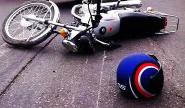 حرکت نمایشی سرنشین موتورسیکلت منجر به وقوع حادثه ای تلخ شد+ فیلم 