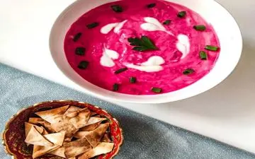 طرز تهیه بورانی چغندر !