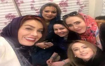 تیپ و ظاهر متفاوت بازیگران زن در در جشن تولد بهاره ارجمند (عکس)