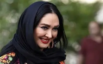 الهام حمیدی و سیاوش خیرابی در یک مراسم 