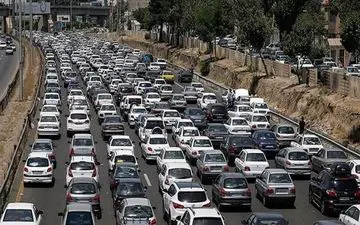 تردد یک‌طرفه خودروها در محور کندوان