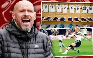 جاسوسی در رختکن شیاطین سرخ! شنود صحبت‌های تن‌هاخ
