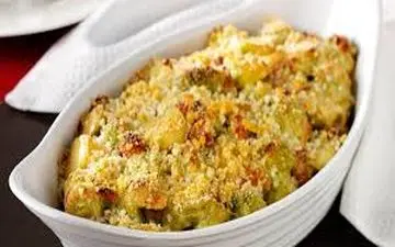 طرز تهیه خوشمزه ترین غذای فرانسوی|  گراتن کدو و کوکتل پنیری 