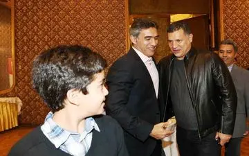 دیدار تازه عابدزاده و علی دایی  + عکس