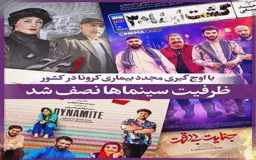 ظرفیت سینماها بار دیگر نصف شد