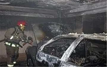 آتش سوزی داخل تونل توحید مهار شد