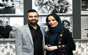 بازیگر تازه داماد تلویزیون در کنار همسر هنرپیشه اش