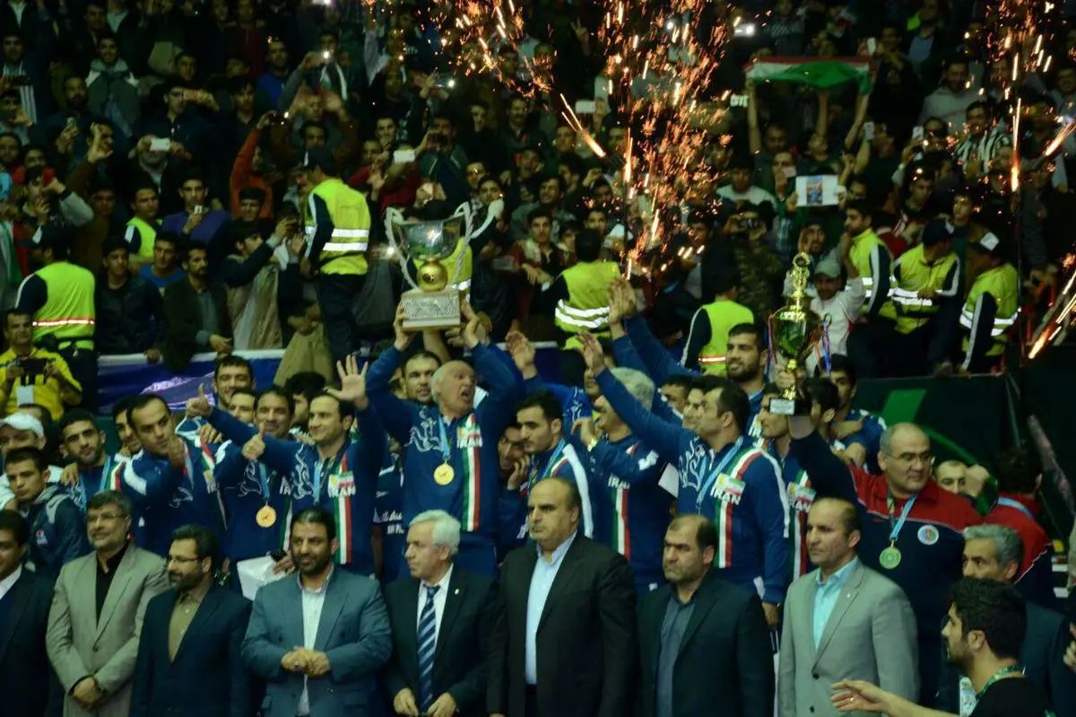  ایران با شکست آمریکا قهرمان کشتی آزاد جام جهانی شد/ کرمانشاه میزبانی شایسته