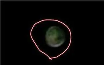 
شی نورانی عجیب در آسمان شهر رویدر مشاهده شد