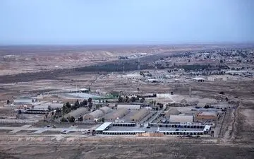 آتش سوزی گسترده در پایگاه آمریکایی عین الاسد