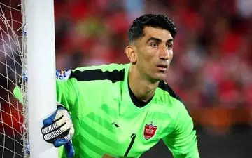 درخواست عجیب بیرانوند از توپ‌جمع‌کن‌های آزادی