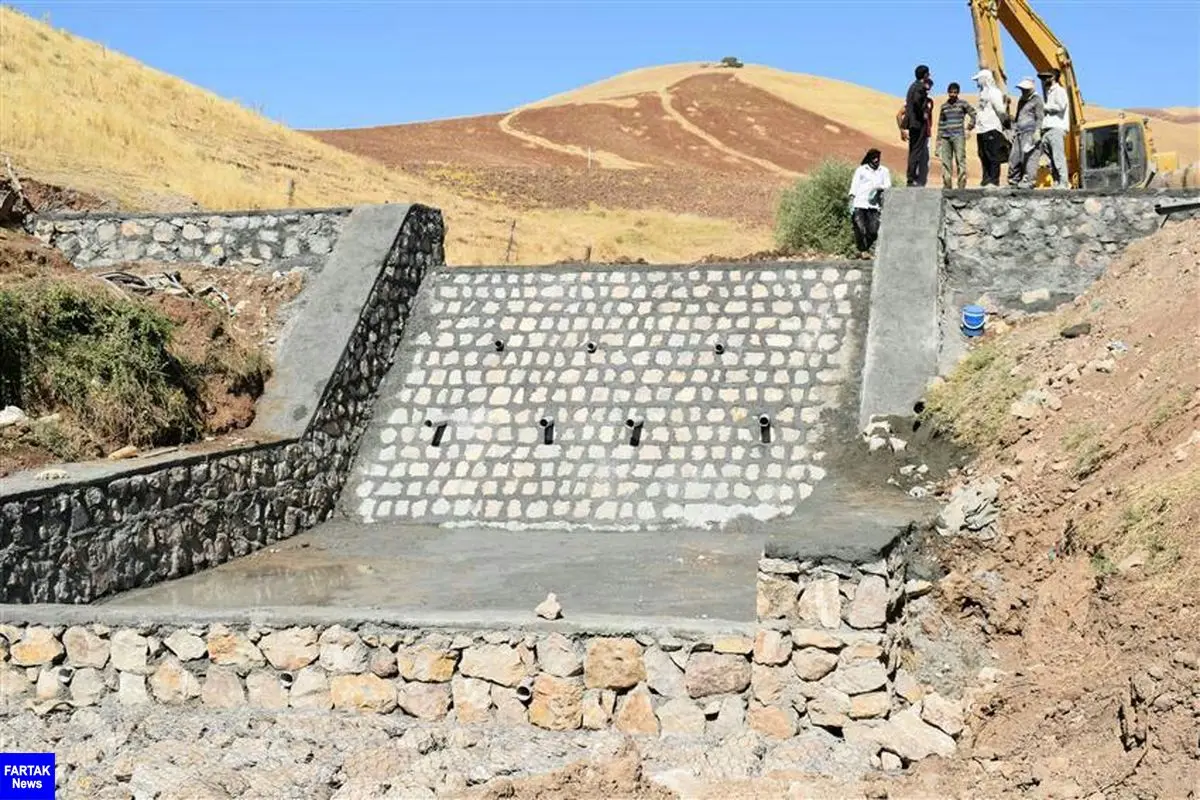 اولین پروژه آبخیزداری استان کرمانشاه در سال 98 به مرحله بهره برداری رسید 