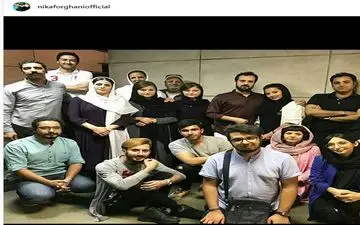 سارا و نیکا در تئاتر «ارسطو» + عکس 