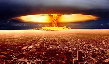 شبیه سازی لحظه پرتاب بمب اتم آمریکا به هیروشیما+فیلم