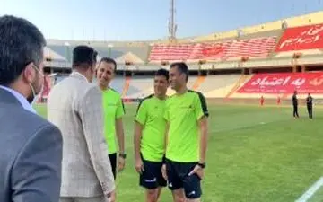 خوش‌بش داوران با سرپرست ریاست کمیته داوران + فیلم