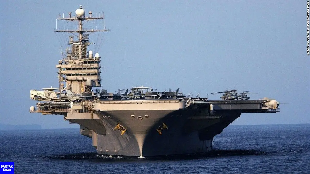  فرمانده یگان هوایی آبراهام لینکلن: بدنبال جنگ با ایران نیستیم