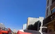 ورود آتش‌نشانان کرمانشاهی و ممانعت از «خودکشی» پسر جوان در کرمانشاه