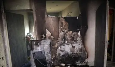 نجات ۲ نفر از حریق منزل مسکونی در مشهد