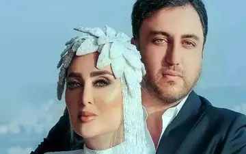  دلبری متفاوت سولماز حصاری و همسرش در شب عروسی! | استایل متفاوت آقا داماد + عکس