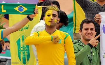 صحنه‌ای دردناک از دیدار پرسپولیس و صنعت نفت آبادان +ویدیو 