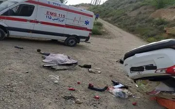 بی احتیاطی راننده پژو جان دونفر را در مازندران گرفت