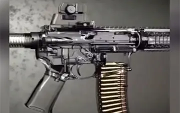 فرآیند جالب شلیک گلوله با تفنگ