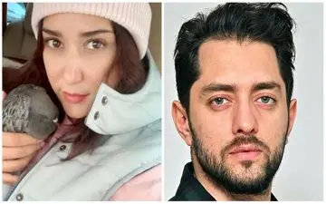 تصویری جذاب از بهرام‌رادان و پریناز ایزد‌یار در پشت صحنه جیران