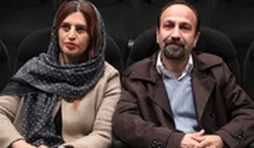 اصغر فرهادی و همسرش در تئاتر اشکان خطیبی