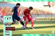 خلاصه بازی فولاد 2 - ملوان 1 + ویدئو