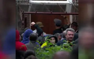  درگیری رومانیایی‌ها با پلیس در حاشیه انتخابات پارلمان اروپا