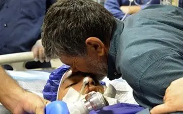 اهدای اعضای بدن یک سرباز ناجا به ۳ بیمار پس از مرگ مغزی + فیلم 