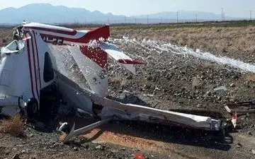 فوری/سقوط هواپیما در کاشمر