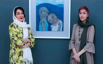 تیپ جدید هانیه توسلی در کنار خواهرش + عکس