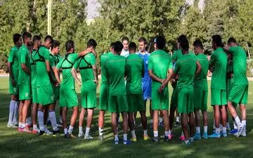 حضور فتحی در آخرین تمرین استقلال پیش از بازی با گل‌گهر سیرجان + عکس