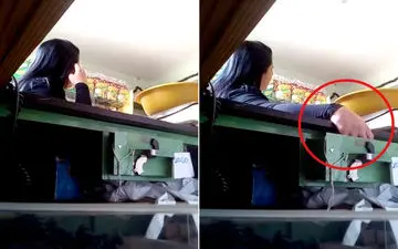 دزدی که به کاهدان زد! +فیلم